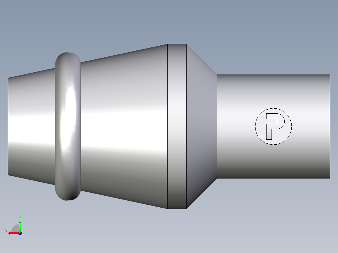 卡套式工业通用硬管接头EO_Blanking_plug_for_cones_VKA06CF后视图