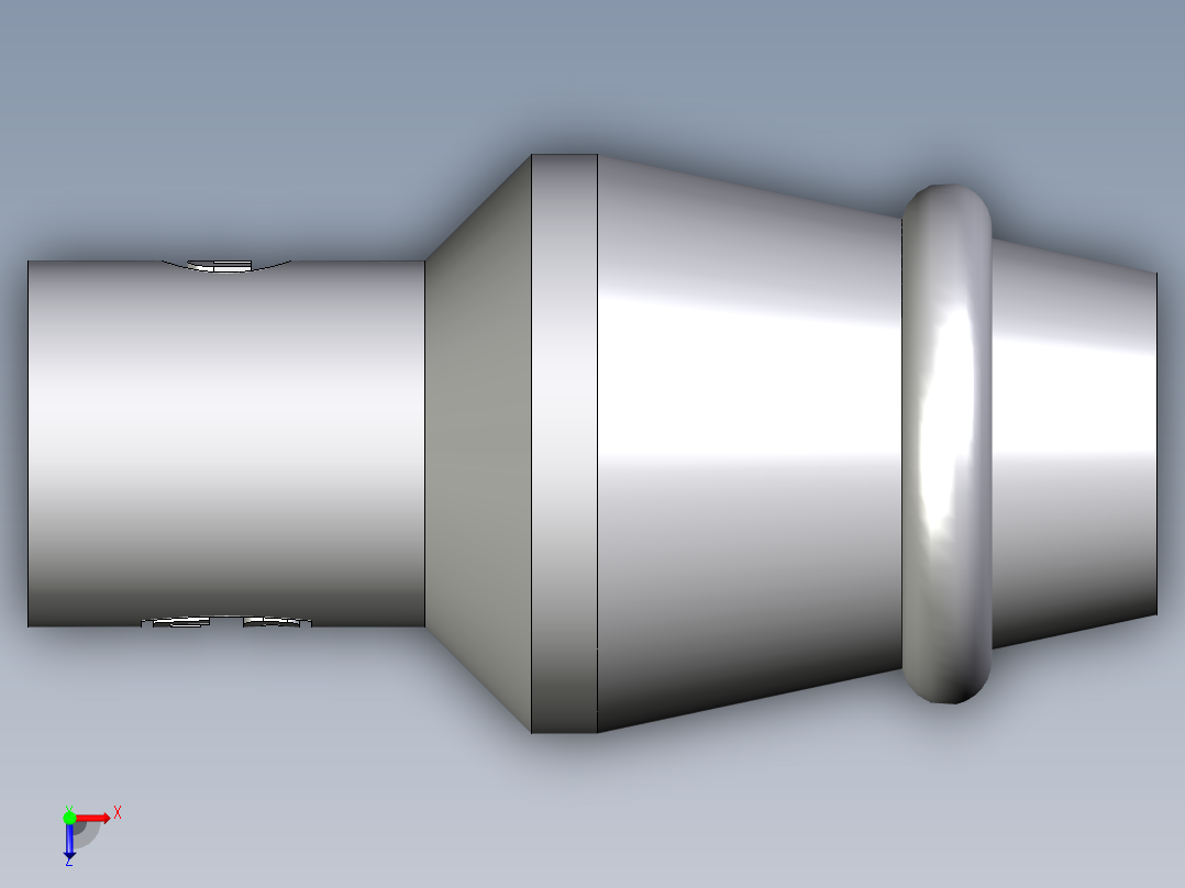 卡套式工业通用硬管接头EO_Blanking_plug_for_cones_VKA06CF俯视图