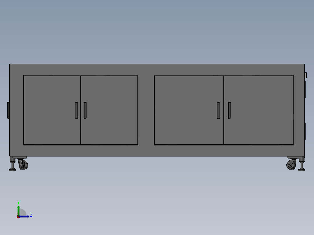 循环贴标机sw20左视图