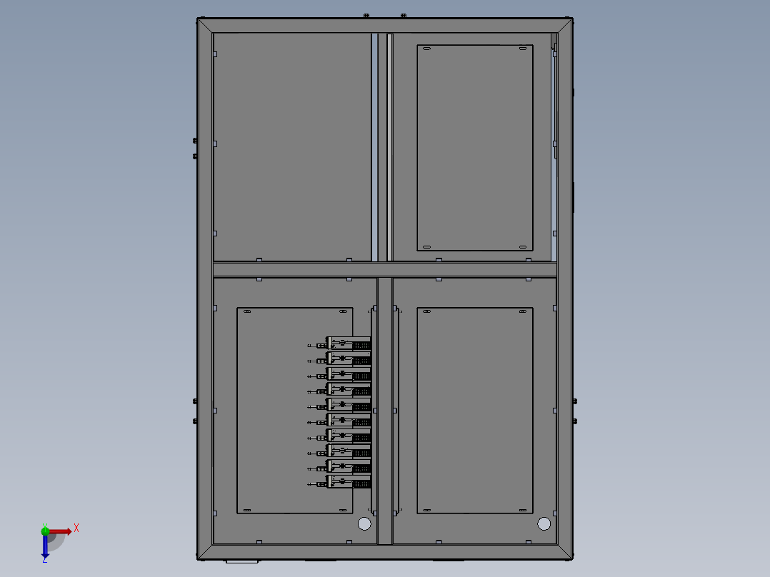 循环贴标机sw20俯视图