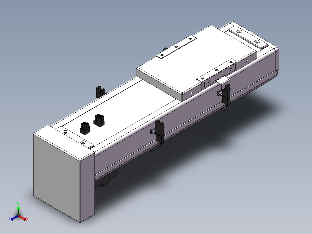 精密模组MC100-L05-150-BM-M10-C4正等轴测图