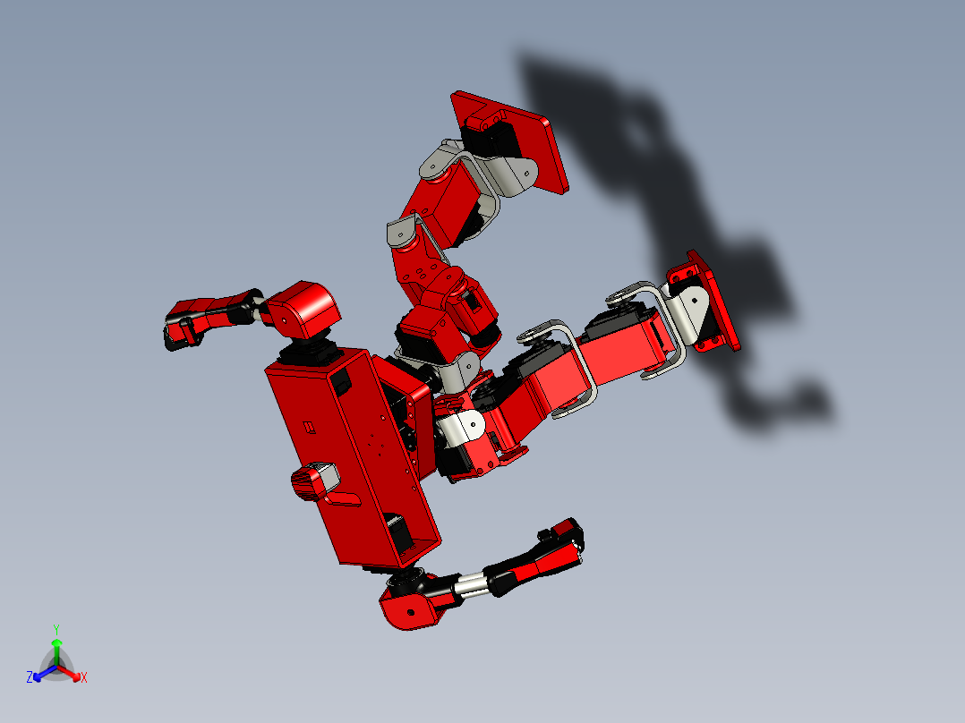 V2人形<span style='color: red'>机器人</span>斗士小队迷你机甲玩具