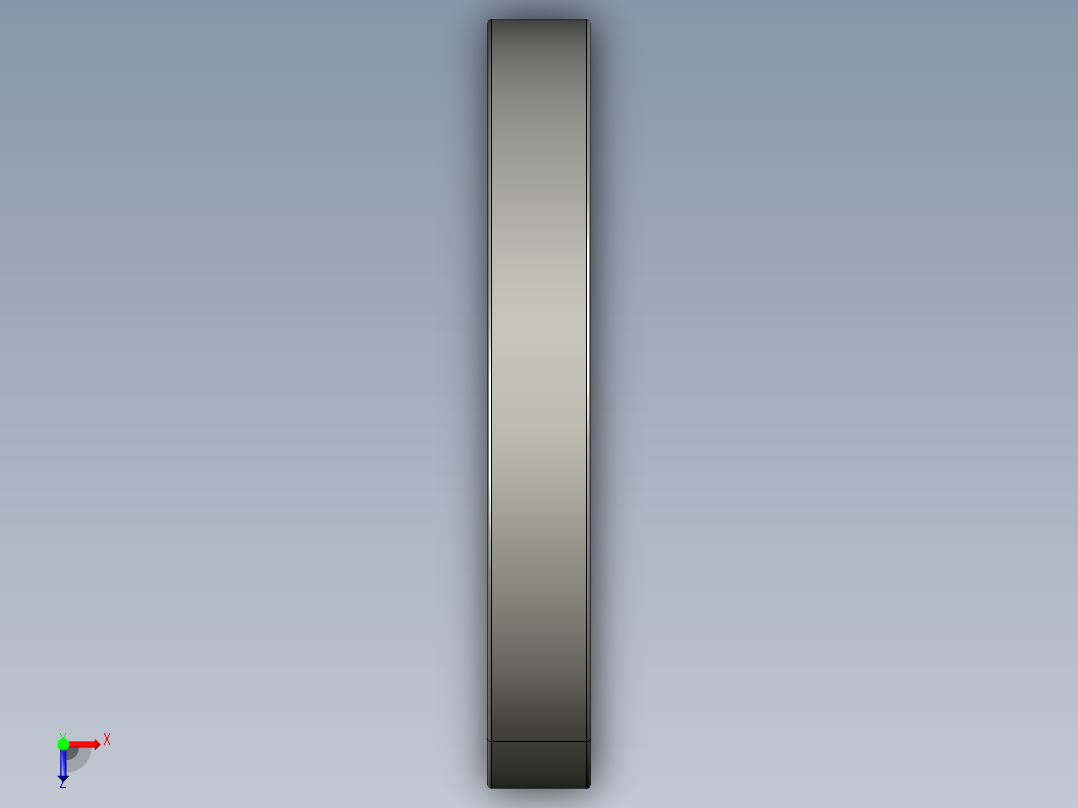 深沟球轴承61808俯视图