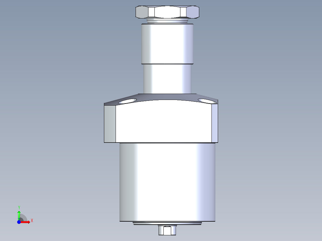 KOSMEKLHA0900-SLD多系列多零件图纸模型前视图