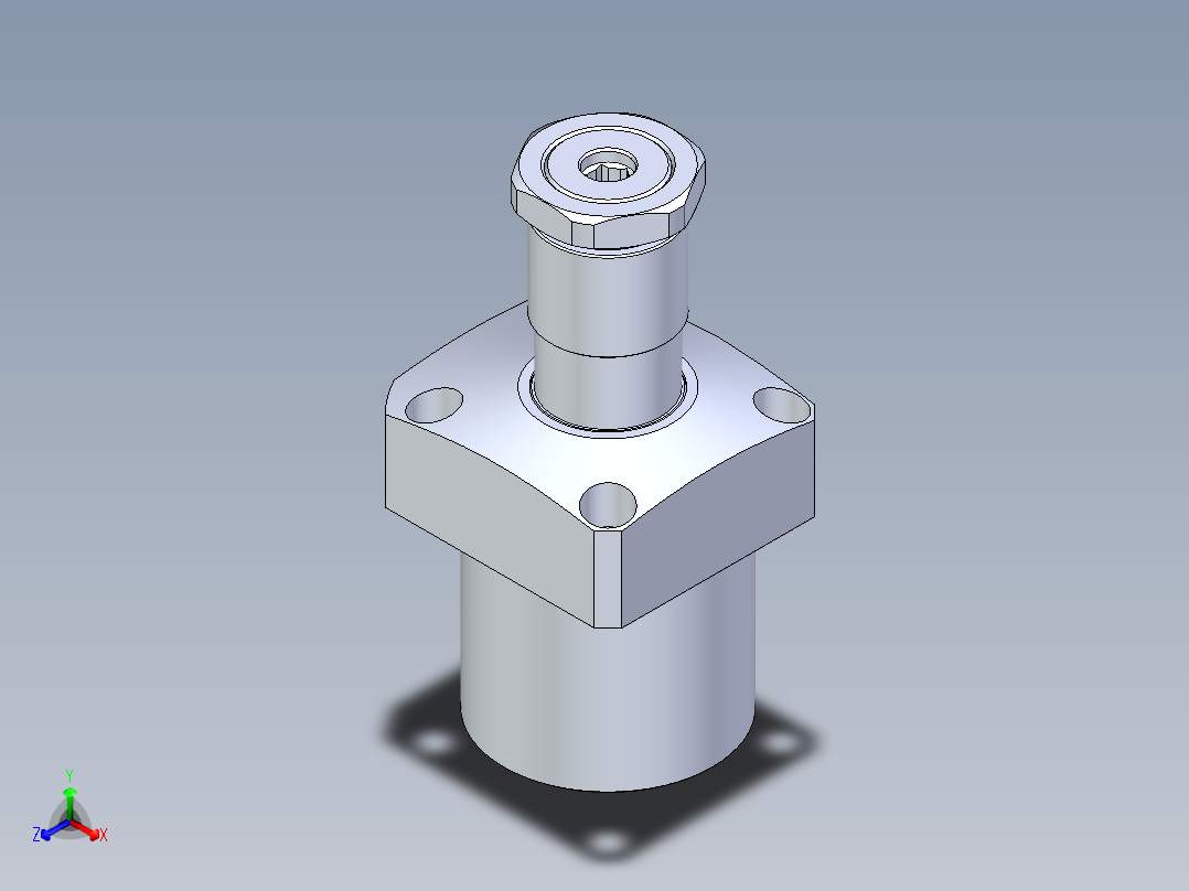 KOSMEKLHA0900-SLD多系列多零件图纸模型正等轴测图