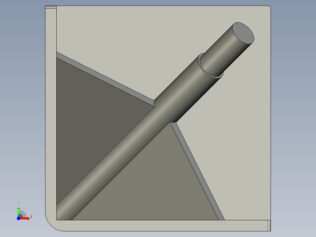 型材-BR 40X40 CORNER BRACKET SQUARE CAP KJN548718前视图