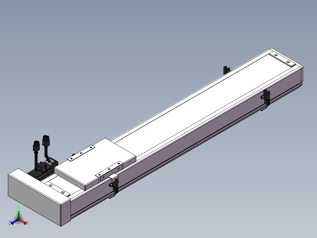 精密模组MC100-L05-500-BR-M10-C4正等轴测图