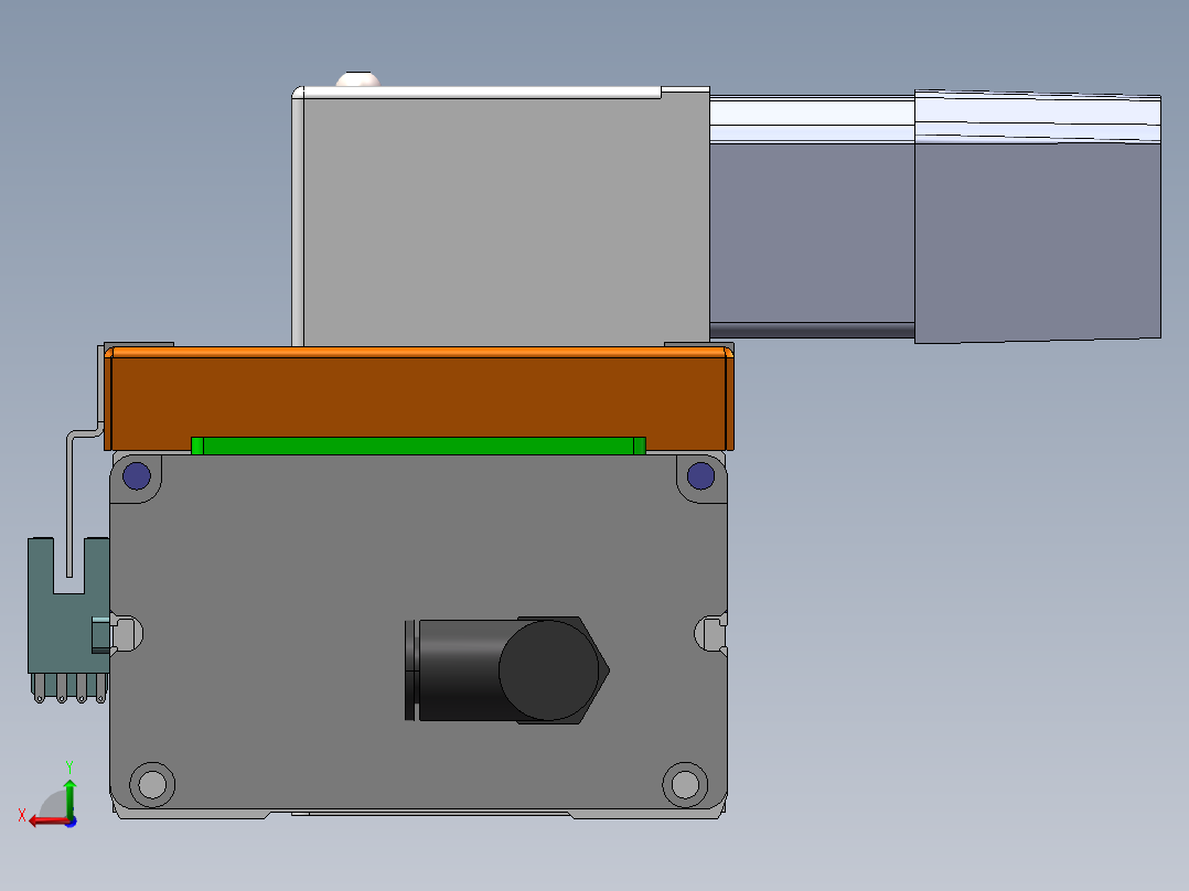 MCB同步带全封闭MCB10-RU-100W后视图