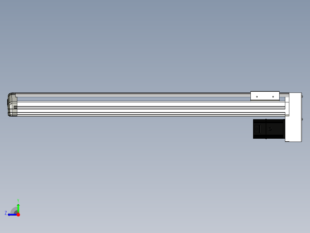 Toyo东佑达直线模组-ETH13-700-BM-200W右视图