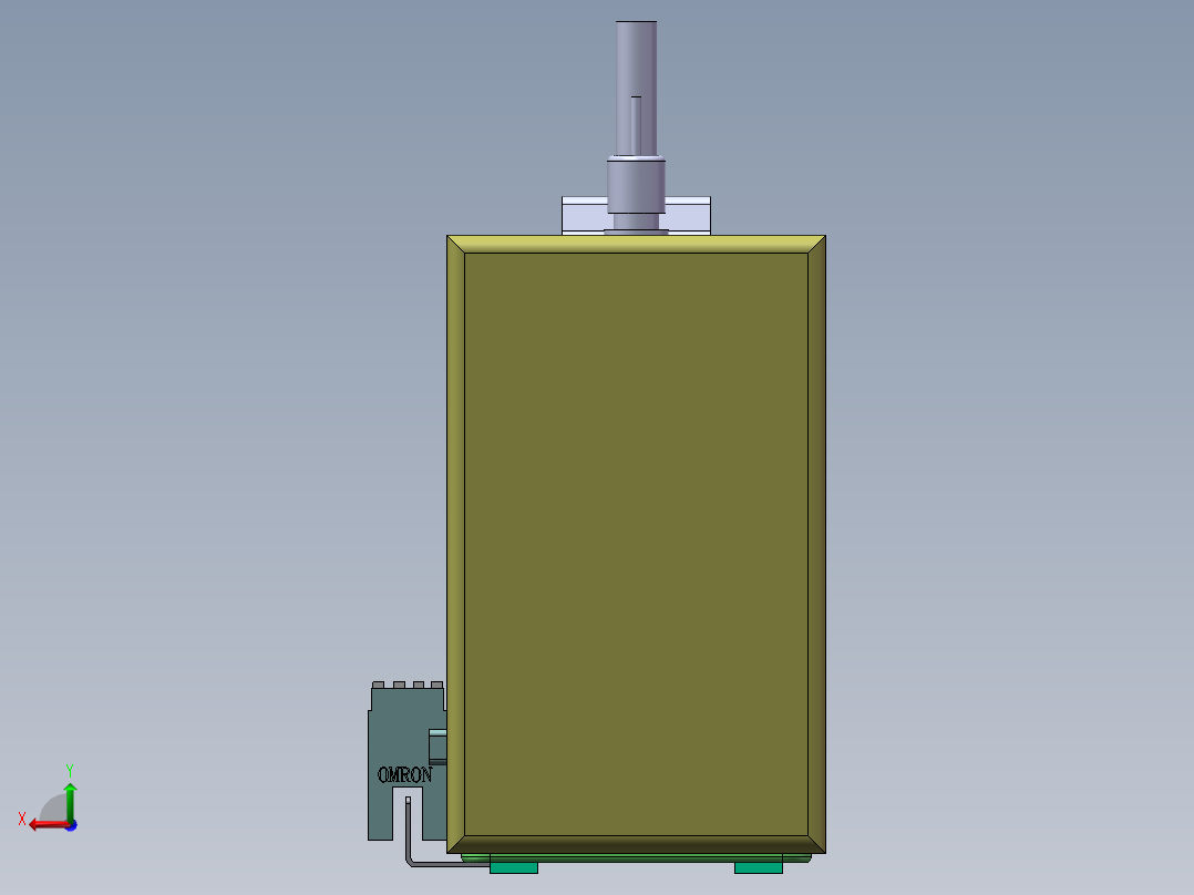 MTH丝杆半封闭模组MTH6M-BM-100W后视图