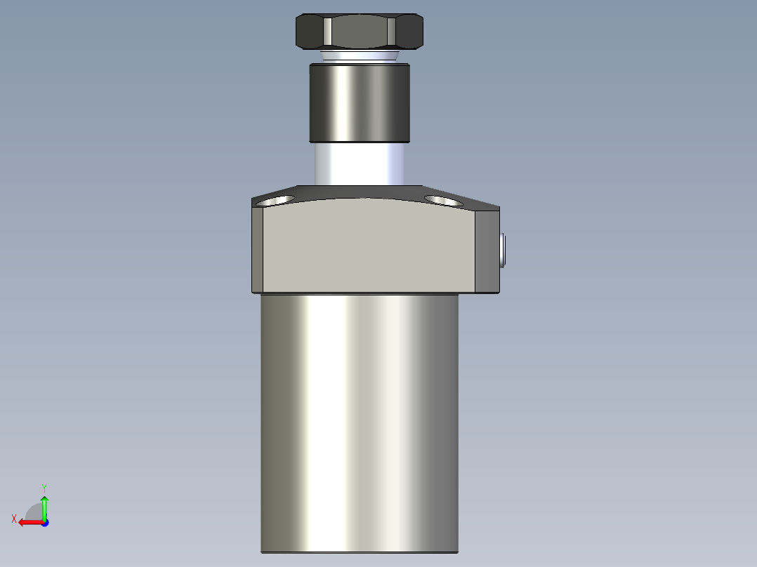 KOSMEKLHS0550-GR-Y30多系列多零件图纸模型后视图