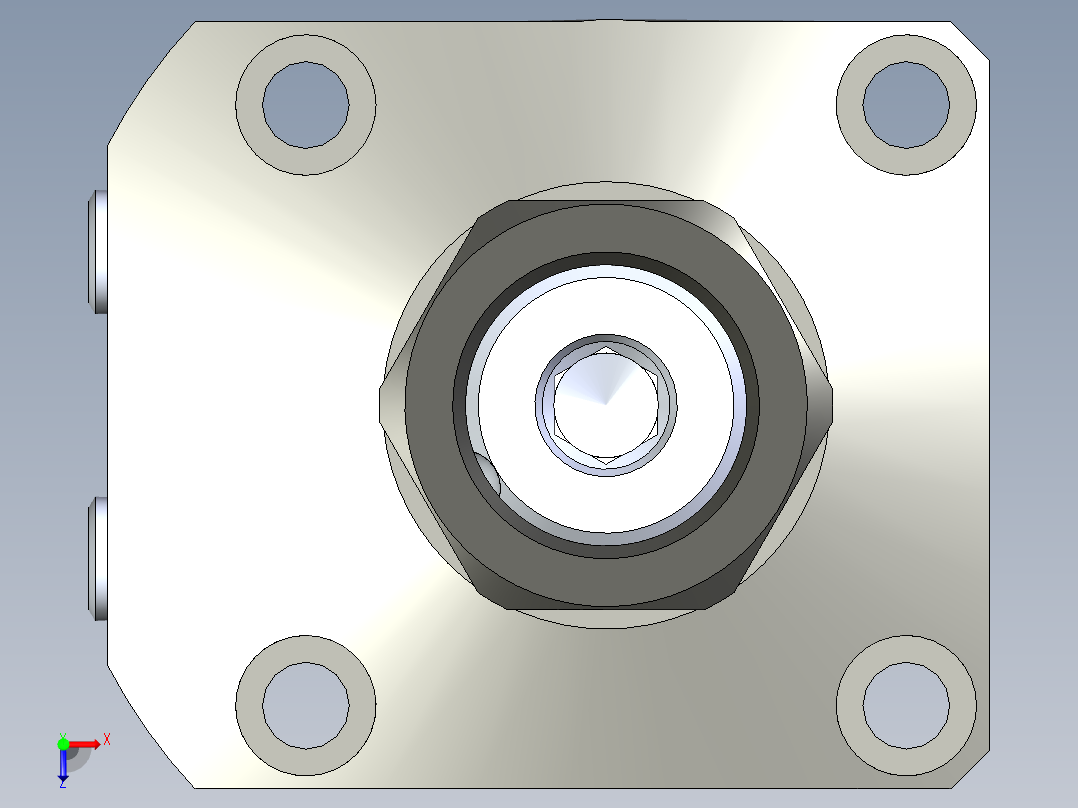 KOSMEKLHS0550-GR-Y30多系列多零件图纸模型俯视图