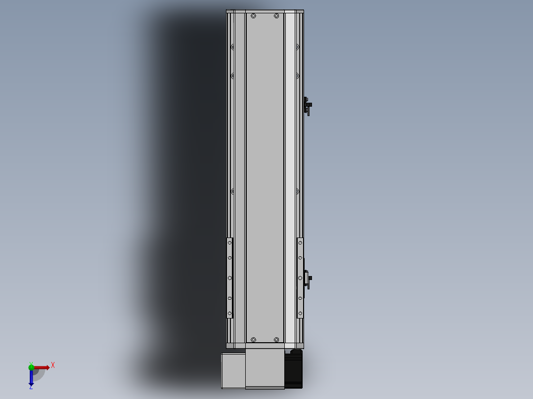 精密模组MT140-L110-300-LD-M40-C4俯视图