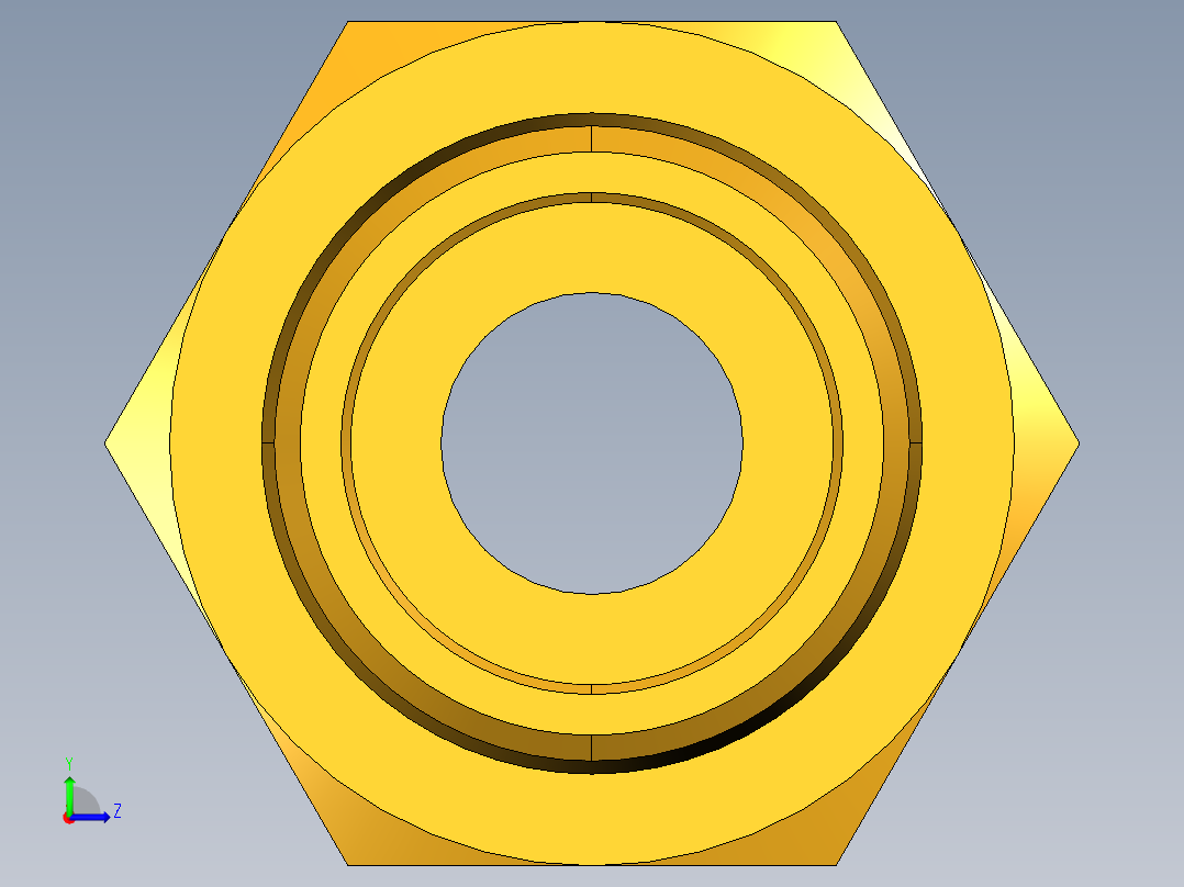 扩口式工业通用硬管接头Male Connector 48F-10-4左视图