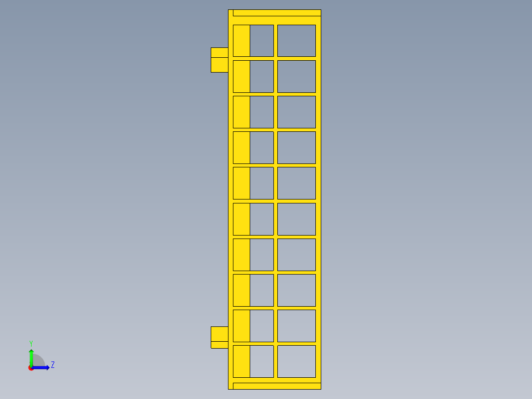 装配 升降台UG三维==810865==100左视图
