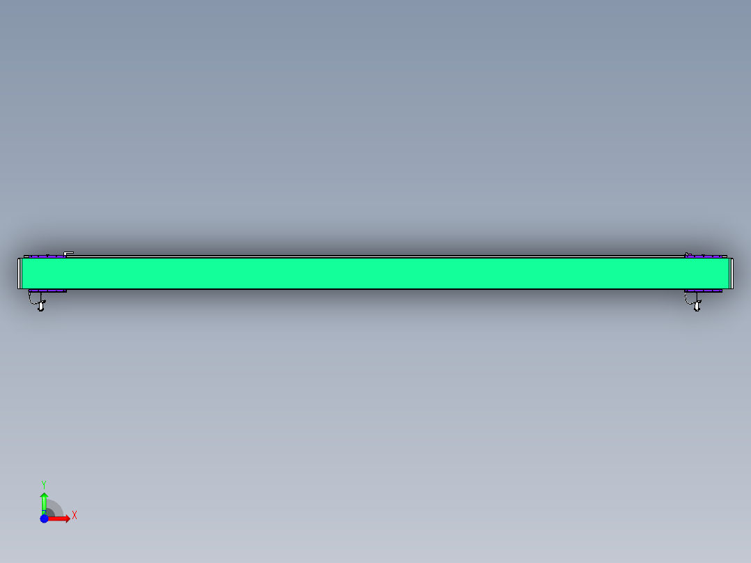 威洛博VL系列直线电机模组-2VL17E3-S3400前视图