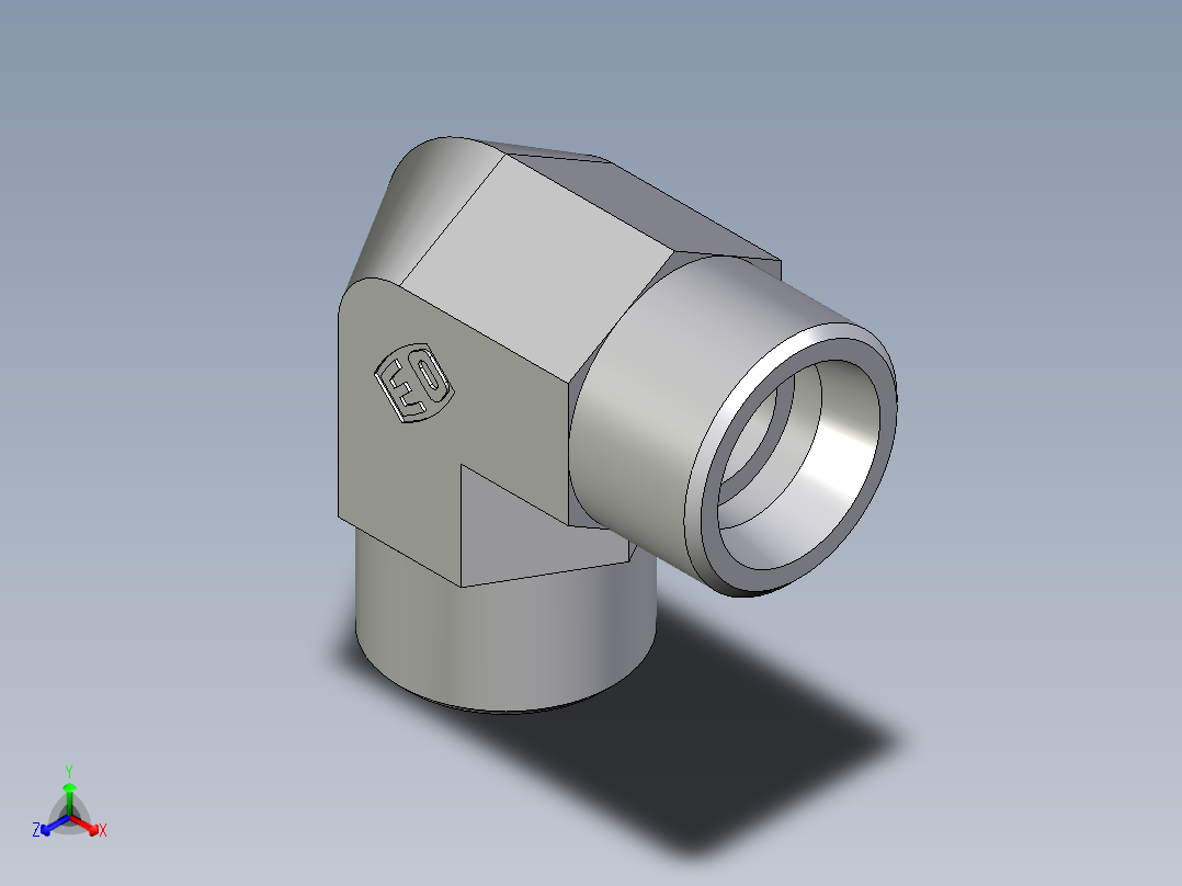 卡套式工业通用硬管接头EO_Union_elbow_W16SCFX