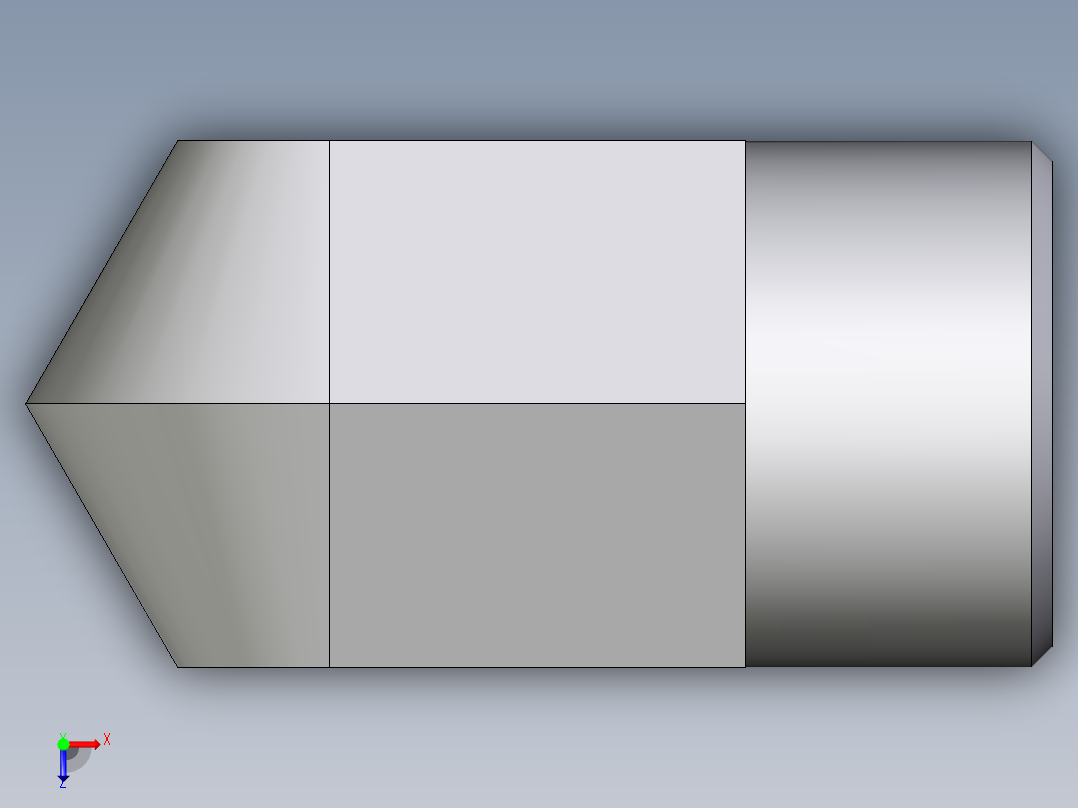卡套式工业通用硬管接头EO_Union_elbow_W16SCFX俯视图