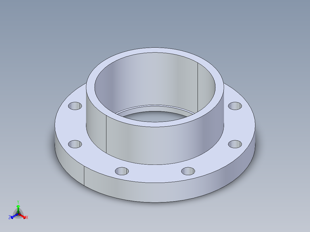 CPVC管件23-Sch80_Flange One-Piece_SOC_9851-060_6in