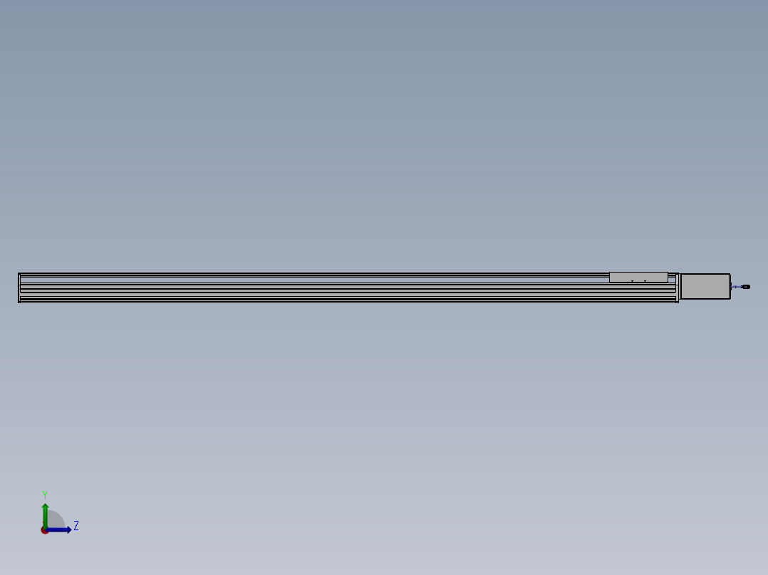 精密模组MT220-L150-2200-L-M75-C4左视图