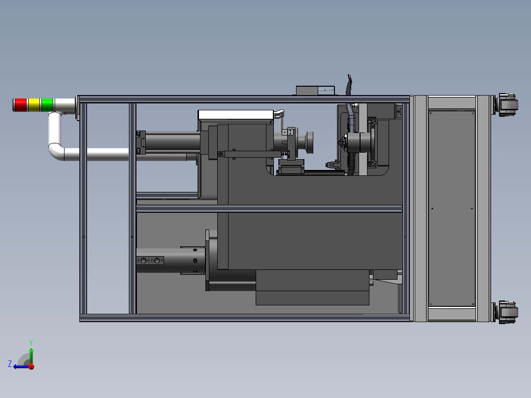 双轴压装机sw16右视图