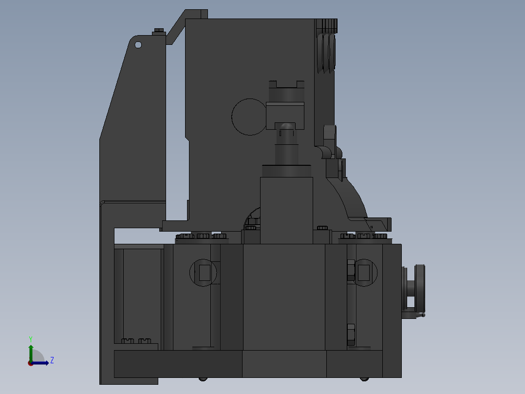 5A212--铣床夹具设计左视图