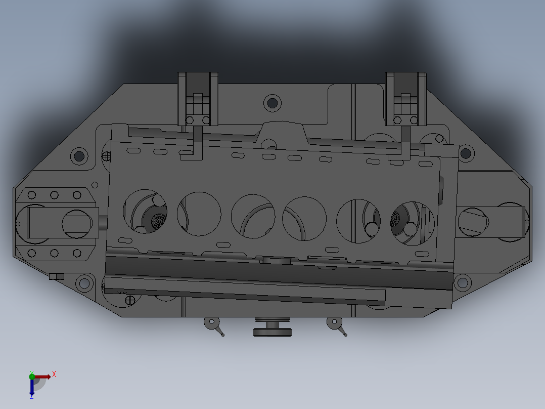 5A212--铣床夹具设计俯视图