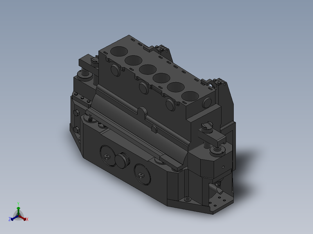 5A212--铣床夹具设计正等轴测图
