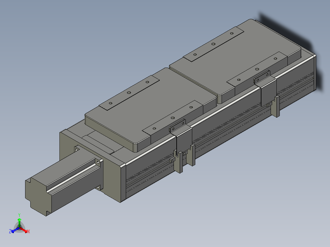 直线模组LHC14-S150-M设计图纸