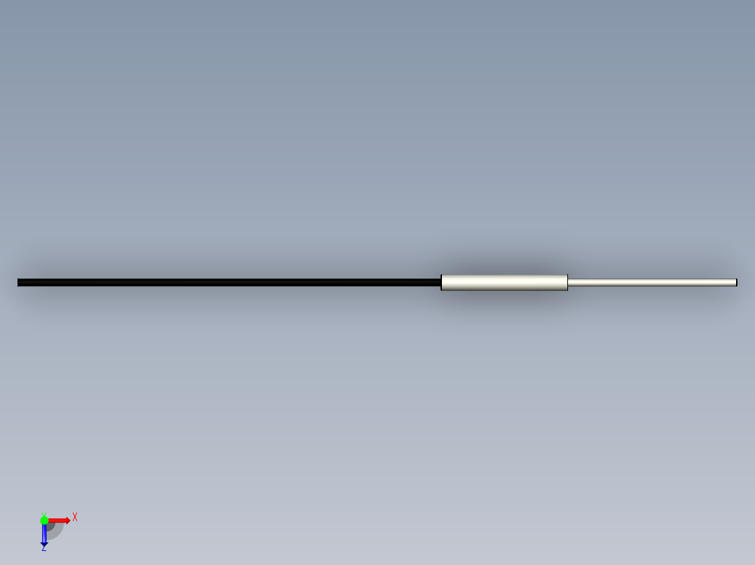 光纤元件漫反射型FR-D211Q-S俯视图