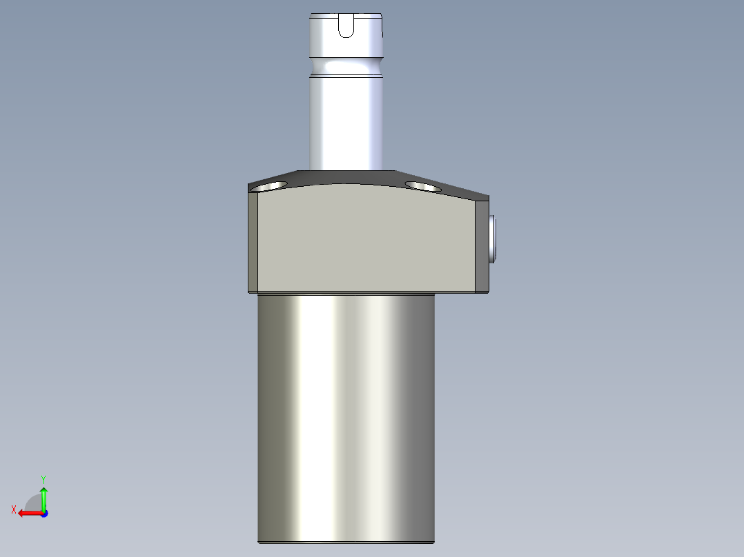 KOSMEKLHS0360-GR-F多系列多零件图纸模型后视图