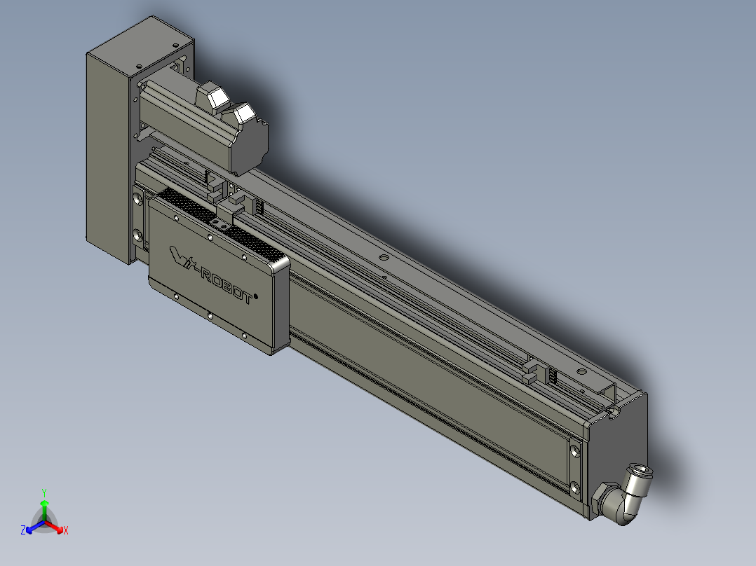 威洛博VC8-S250-BR-P10正等轴测图