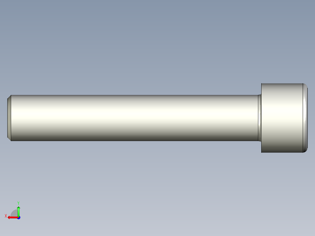 螺钉-DIN_912-M20x110.stp后视图
