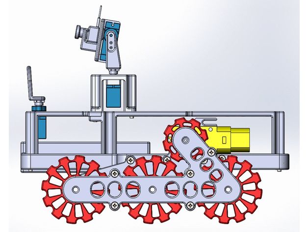 Crawler三角履带轮遥控履带车