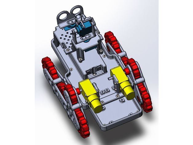 Crawler三角履带轮遥控履带车