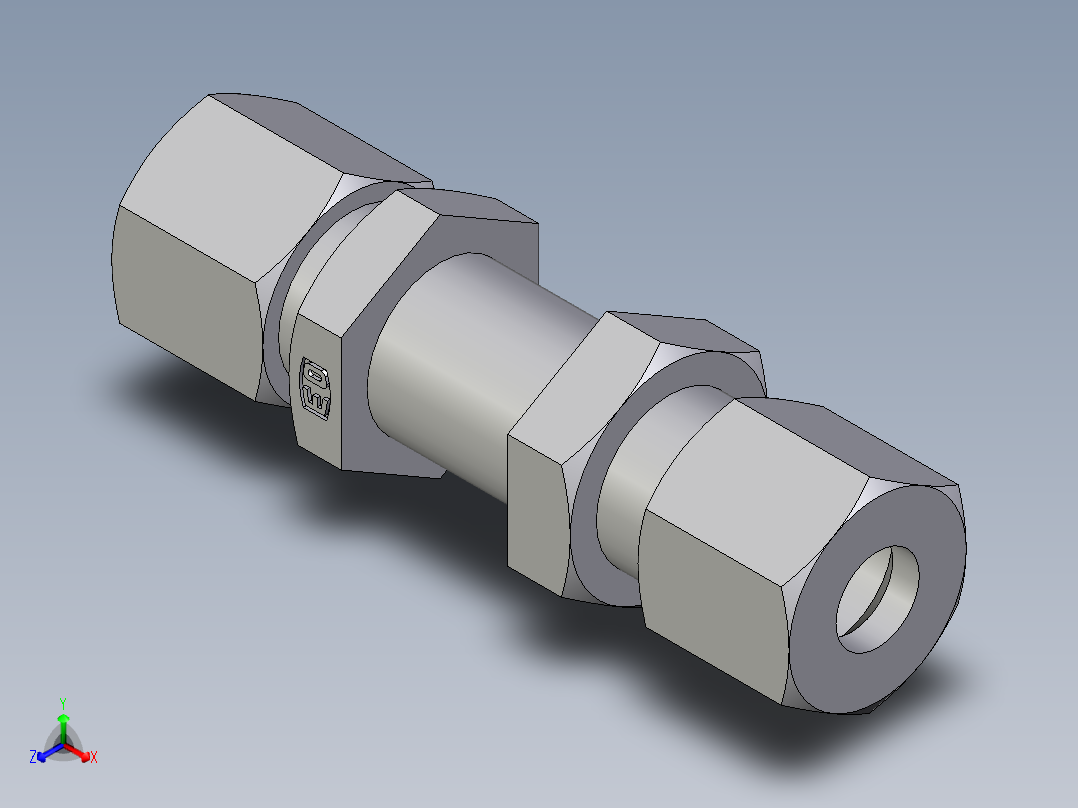 卡套式工业通用硬管接头EO_Bulkhead_union_SV08LCF