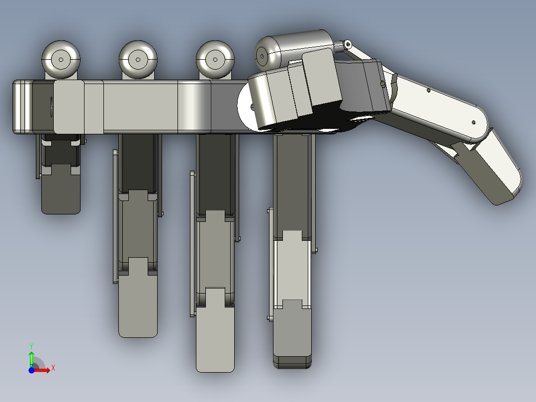 仿生机械手 (46)前视图