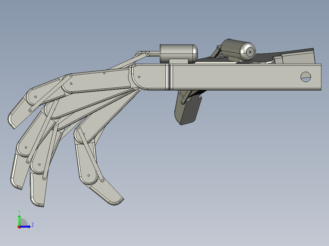 仿生机械手 (46)左视图