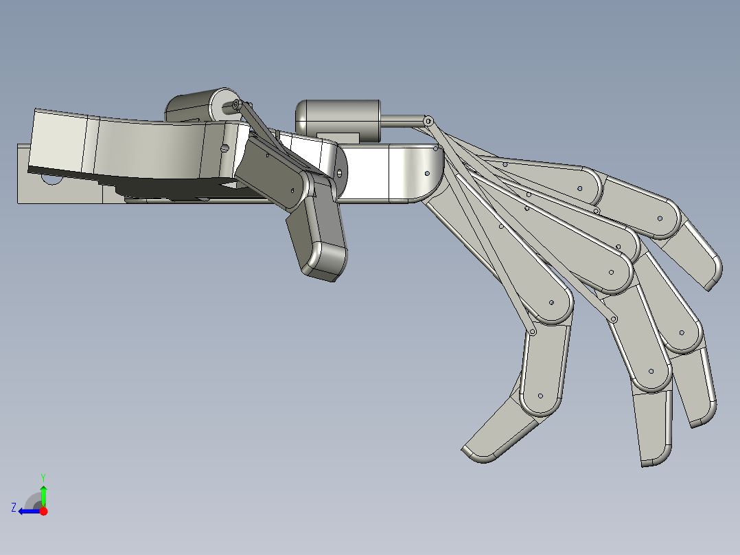 仿生机械手 (46)右视图