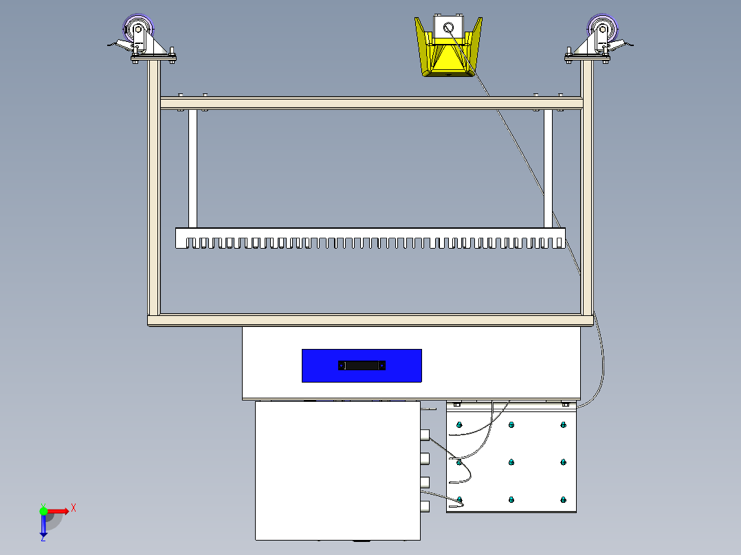 软管接头压合step俯视图