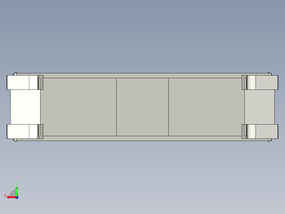 基恩士VT(3)-SW6_kc图纸模型后视图