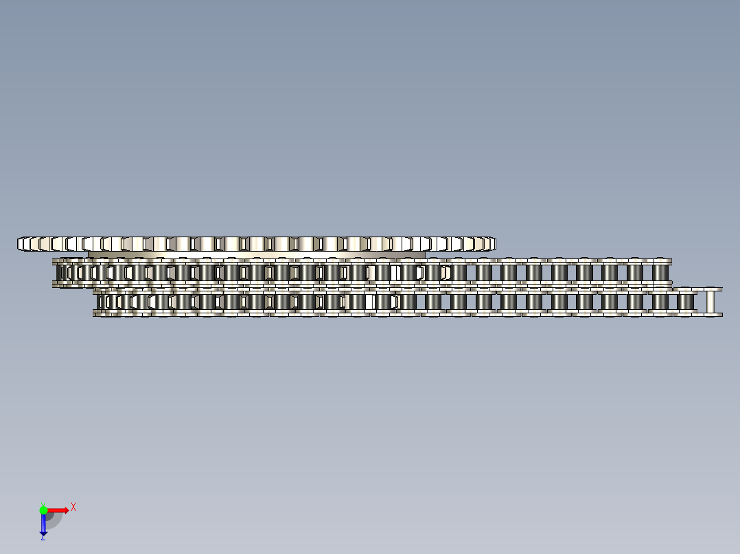 特殊链轮三重--stp俯视图
