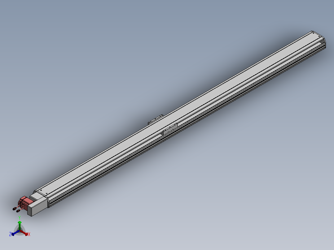 精密模组MT170-L125-2700-R-M75-C4正等轴测图