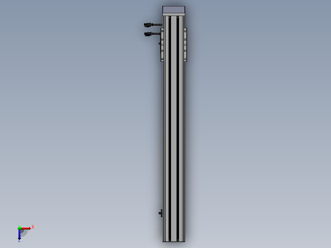 精密模组MY80D-T10-600L-BM-P10B-C4-C俯视图