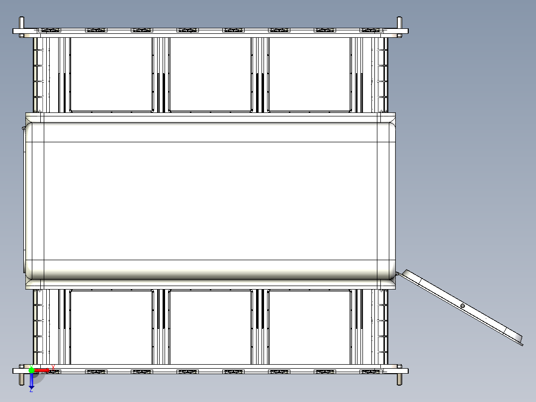 NASA 模块化容器 - NMC俯视图
