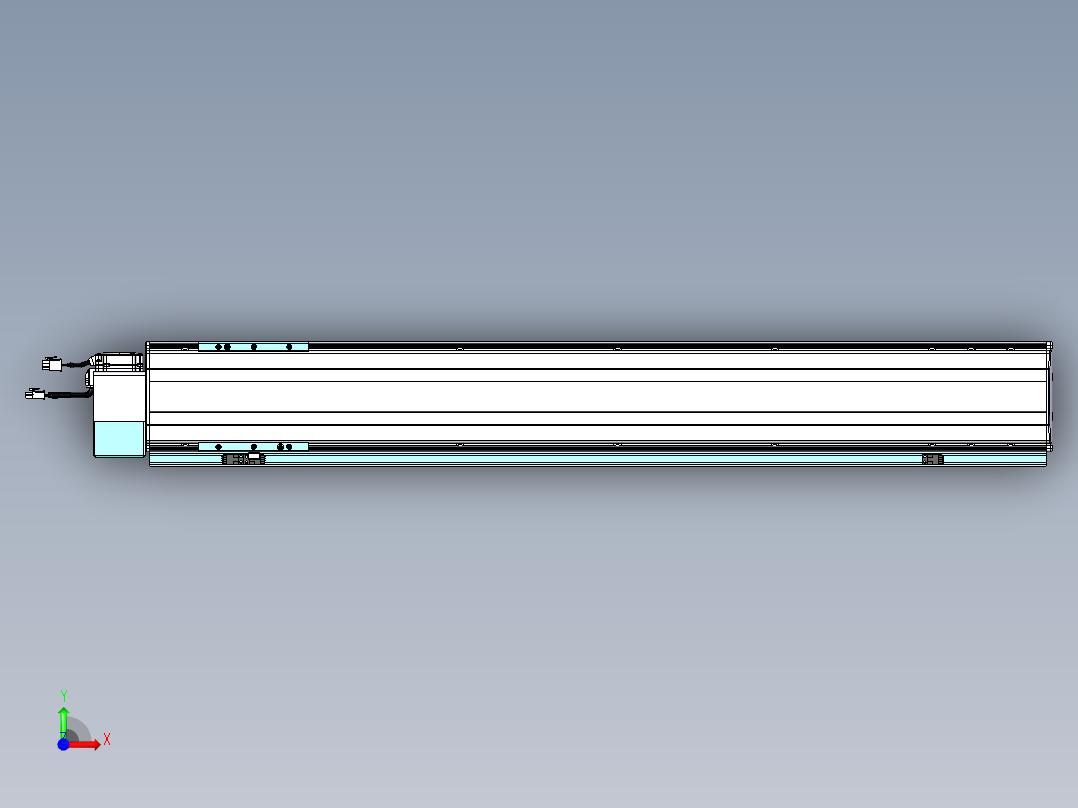 威洛博VBF同步带传动一般环境VBF14-L45-S850-BLD-ZP40-C3前视图
