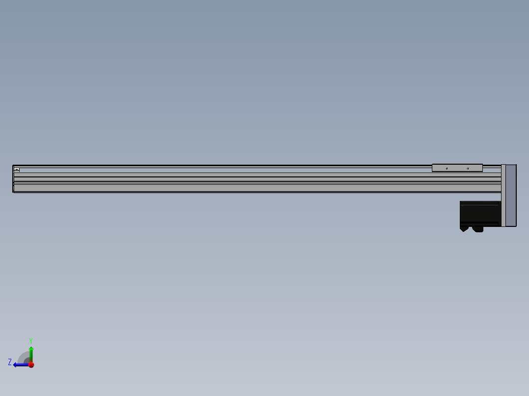精密模组MY80D-T10-950L-BM-P20B-C4-C右视图