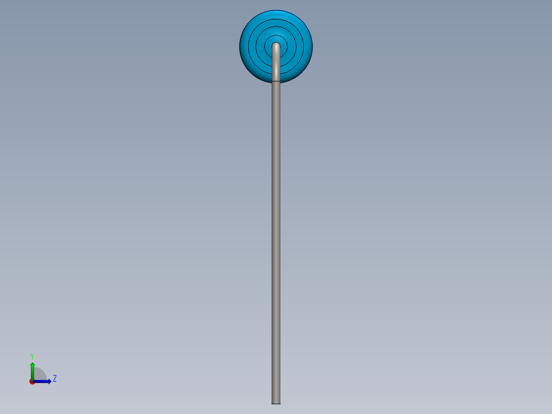 电容器 二极管 电阻器-Resistor 6.8K Ohm 1 Watt左视图