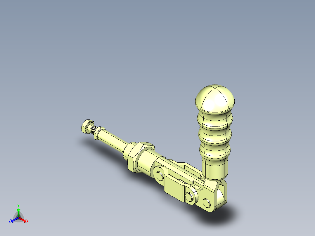 德克斯TUNKERS气缸数模T6-04P正等轴测图