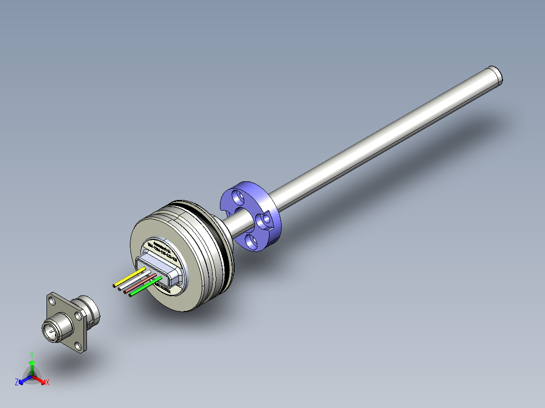 NOVOTECHNIK直线位移传感器TIM - 系列- 带插入式法兰